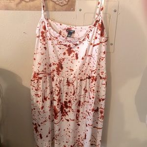 Hot Topic Halloween dress - blood spatter